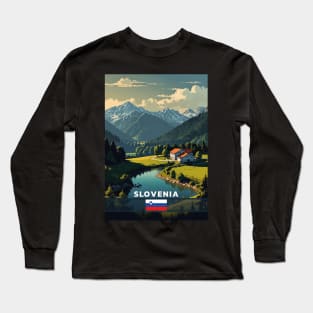 Slovenia Travel Long Sleeve T-Shirt
